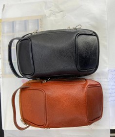 تصویر کیف کراس بادی چرم طبیعی مردانه و زنانه 