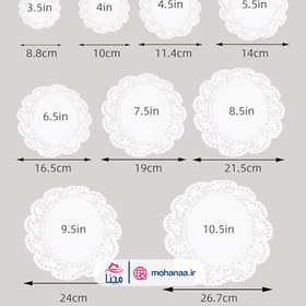 تصویر کاغذ گیپور 14 سانت 