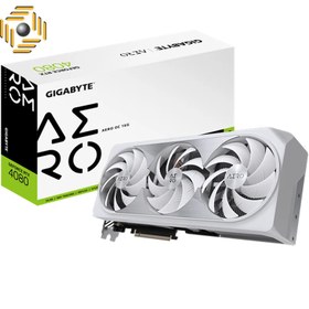 تصویر کارت گرافیک گیگابایت مدل GeForce RTX™ 4080 16GB AERO OC با حافظه 16 گیگابایت GigaByte GeForce RTX™ 4080 16GB AERO OC Graphics Card