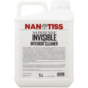 تصویر مایع صفرشویی داخل خودرو گالنی 5 لیتری نانوتیس بدون رنگ و بو Nanotiss Invisible Interior Cleaner 