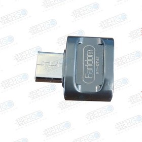 تصویر مبدل otg type c مدل فلزی تبدیل تایپ سی او تی جی مناسب سامسونگ،شیائومی،هواوی و ال جی اصلی Type-C OTG USB Adapter Earldom EA-OT41 