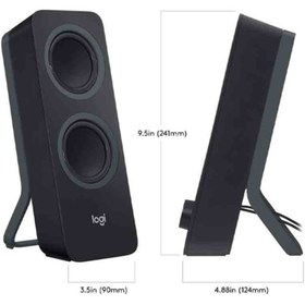 تصویر اسپیکر رومیزی لاجیتک مدل Z207 Logitech Z207 Desktop Speaker