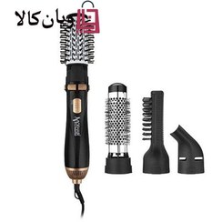 تصویر سشوار برس دار چرخشی موهر مدل MO8 Hair dryer with rotating brush Mohr model MO8