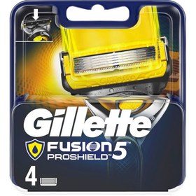 تصویر یدک تیغ اصلاح فیوژن پروشیلد ژیلت - 4 عددی ا Gillette Fusion Proshield 4 Pieces Gillette Fusion Proshield 4 Pieces