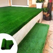 تصویر چمن مصنوعی موکتی ارتفاع 10 میلی متر ابعاد 1 در 2 متر سی سی گرس Artificial Grass 10 mm CCGrass