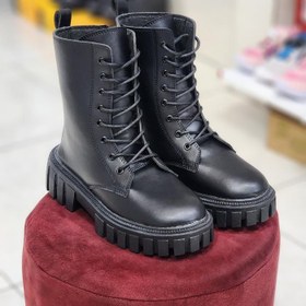 تصویر بوت سیاه فومی ساق بلند بیتن - biten black boots 