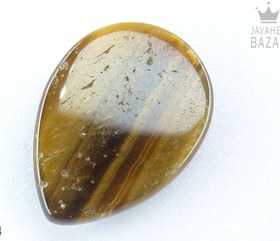 تصویر نگین چشم ببر طرح اشکی کد 49984 