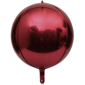 تصویر بادکنک فویلی 22 اینچ اوربز زرشکی 