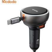 تصویر شارژر فندکی مک دودو مدل CC-4850 ظرفیت ۸۰ وات با کابل تایپ سی 