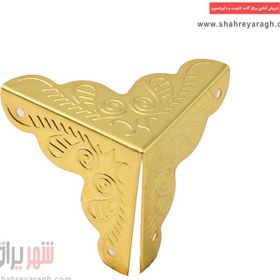تصویر گوشه آنتیک سه کنج طلایی گوشه آنتیک سه کنج طلایی