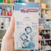 تصویر کاندوم سرد ایکس دریم مدل Cold بسته ۱۲ عددی 