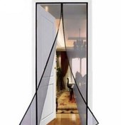 تصویر پرده نایلون مگنتی عرض ۱۰۰ ارتفاع ۲۱۰ مدرن پوش کد ۱۷۴۰ 