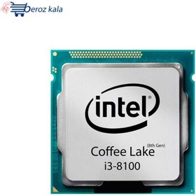 تصویر پردازنده اینتل Intel Coffee Lake i3-8100 CPU Intel Core i3 8100 3.6Ghz Coffee Lake