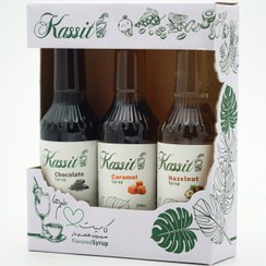 تصویر پک سیروپ سه عددی قهوه 330 گرمی 