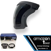 تصویر شیلد ضد گرد و غبار دودی مدل SH02 