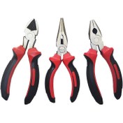 تصویر پک ابزار(انبردست-سیم چین-دم باریک) 