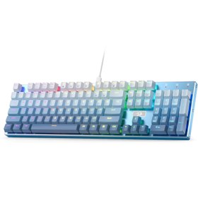 تصویر کیبورد گیمینگ ردراگون مدل K556 GWB RGB سوئیچ قرمز ا Redragon K556 GWB RGB Gaming keyboard Redragon K556 GWB RGB Gaming keyboard