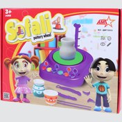 تصویر ست کامل اسباب بازی سفالگری 