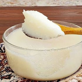 تصویر روغن دنبه گوسفندی محلی کاملا طبیعی-بدون هیچ بویی و 100 در 100 تضمینی (1000 گرم) 