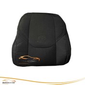 تصویر روکش صندلی تویوتا لوین ۲۰۲۳-۲۰۲۴ کتان مشکی 