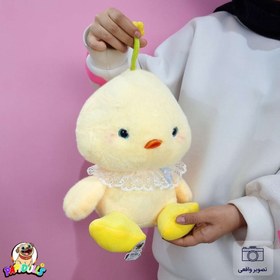 تصویر عروسک جوجه گل به سر سایز ۲۵ سانتی متر 