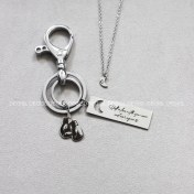 تصویر ست جاسویچی و گردنبند ماه و دستکش بوکس(متن‌ دلخواه) 