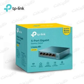 تصویر سوئیچ 5 پورت LS105G گیگابیتی تی پی لینک TP-Link TP-Link LS105G 5-Port Desktop Network Switch