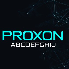 تصویر دانلود فونت انگلیسی پریمیوم Proxon Font 