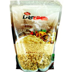 تصویر گلستان هاتی کارا برنج قهوه ای پاکتی 900گ 