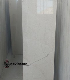 تصویر سنگ مرمریت هرسین درجه دو عرض 40cm، طول آزاد، ضخامت 2cm