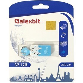 تصویر فلش مموری گلکسبیت مدل Wiper ظرفیت 32 گیگابایت Galexbit Wiper 32GB USB 2.0 Flash Memory