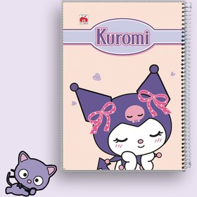 تصویر دفتر مشق ۶۰ برگ سیمی طرح کرومی 