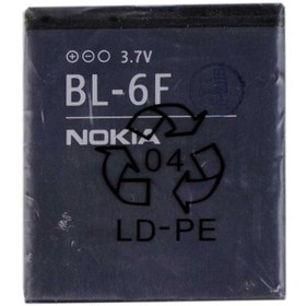تصویر باتری اورجینال گوشی نوکیا N95 مدل BL-6F ا Battery Nokia N95 - BL-6F Battery Nokia N95 - BL-6F