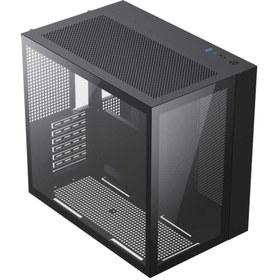 تصویر کیس کامپیوتر گیم مکس Infinity Mid Tower مشکی Game Max Infinity Mid Tower Black Computer Case