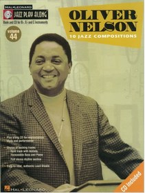 تصویر Jazz Playalong Vol 44 – Oliver Nelson For Alto And Tenor 