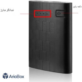 تصویر قاب ماژول (بدون باتری) پاوربانک فست شارژ مدل PWB25 ظرفیت 10000 mAh 