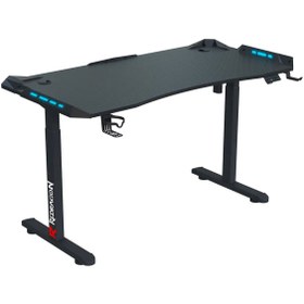 تصویر میز گیمینگ ردراگون مدل GD3300 سایز ۱۲۰ سانتی متر با جنس فلز 