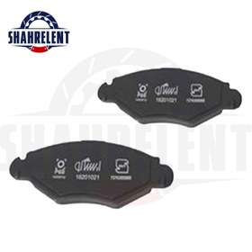 تصویر لنت ترمز جلو ایساکو مناسب پژو ۲۰۶ تیپ ۲ و ۳ کد ۱۶۲۰۱۰۲۱۹۷ بدون سیم 