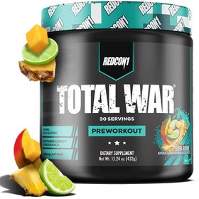 تصویر پمپ توتال وار ردکان وان 420 گرمی اورجینال REDCON1 Total War Pre Workout 420g