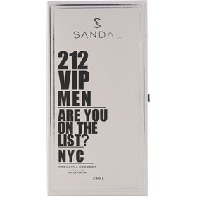 تصویر عطرمردانه مدل 212 VIP حجم 33 میل صندل ا Sandal 212 Vip Eau De Parfum For Men 33 ml Sandal 212 Vip Eau De Parfum For Men 33 ml