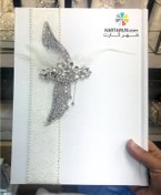 تصویر دفتر بله برون پرنده نگینی کد DBA-616-NAHID 