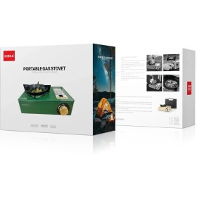 تصویر اجاق گاز مسافرتی هیسکا مدل H24 وزن ۲.۰۵ کیلوگرم 