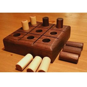 تصویر بازی دوز چوبی 