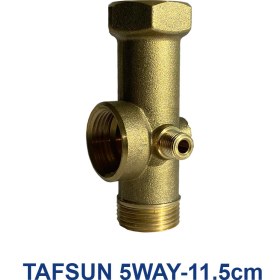 تصویر پنج راهی برنجی تفسان مدل TAFSUN 5WAY-11.5cm 