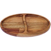 تصویر اردو خوری بیضی دو خانه 14*23 