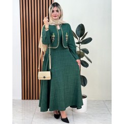 تصویر کت و سارافون زنانه شانتون مدل کلوش کد 18 