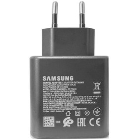 تصویر شارژر دیواری سامسونگ مدل EP-TA845 45W به همراه کابل USB-C 