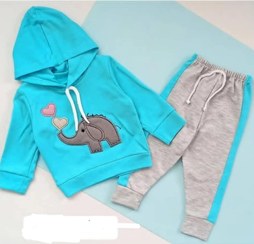 تصویر هودی شلوار طرح فیلی 