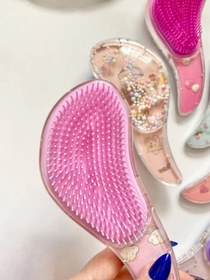 تصویر برس مو گره باز کن - بنفش hair brush