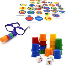 تصویر بازی فکری دو چشمی 